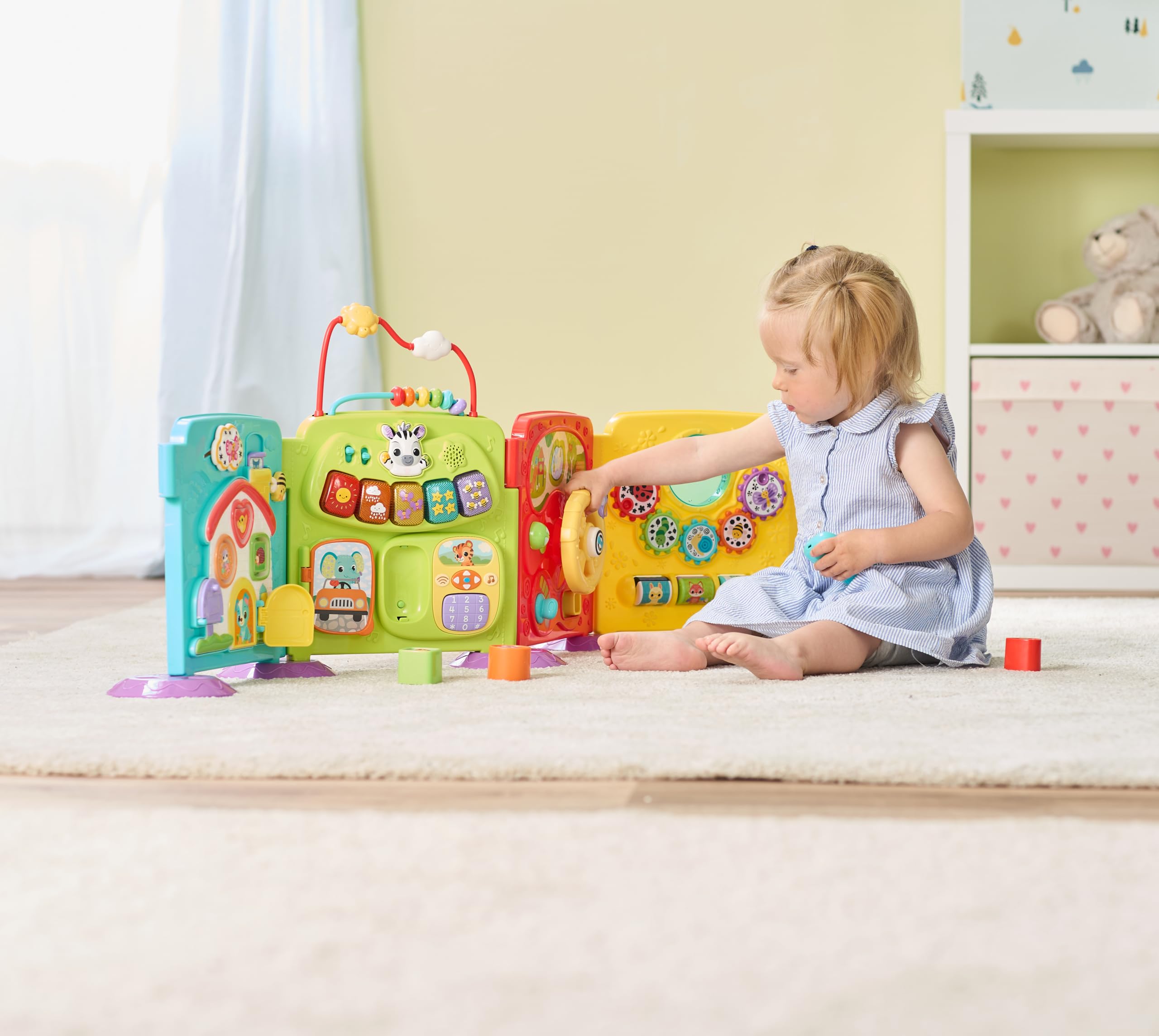 VTech Panneaux emboîtables Multi-activités 4 en 1