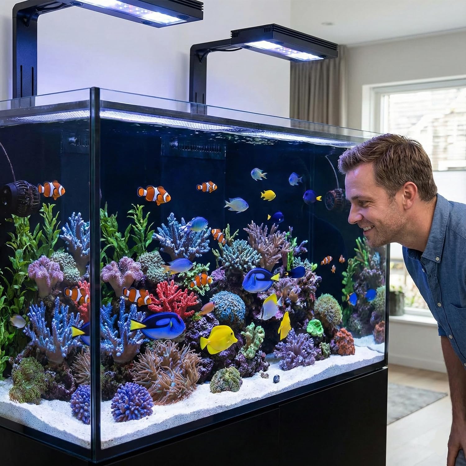 Pannello posteriore per acquario, 40 x 200 cm, pellicola adesiva statica, in PVC, sfondo nero, per parete posteriore dell'acquario, terrario