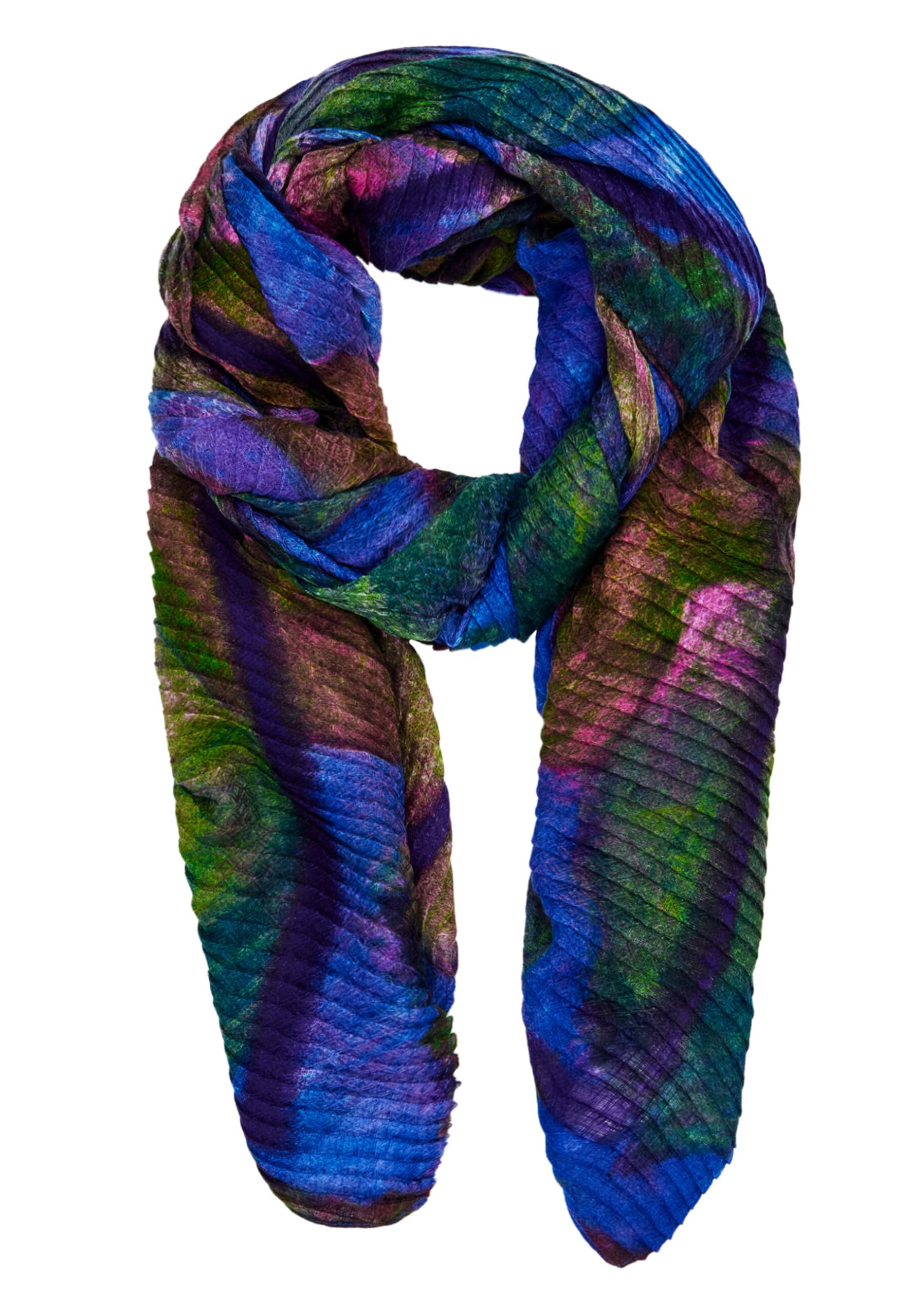 Desigual Women's Red Fou_leaveses Rectangle Fashion Scarf, One Size