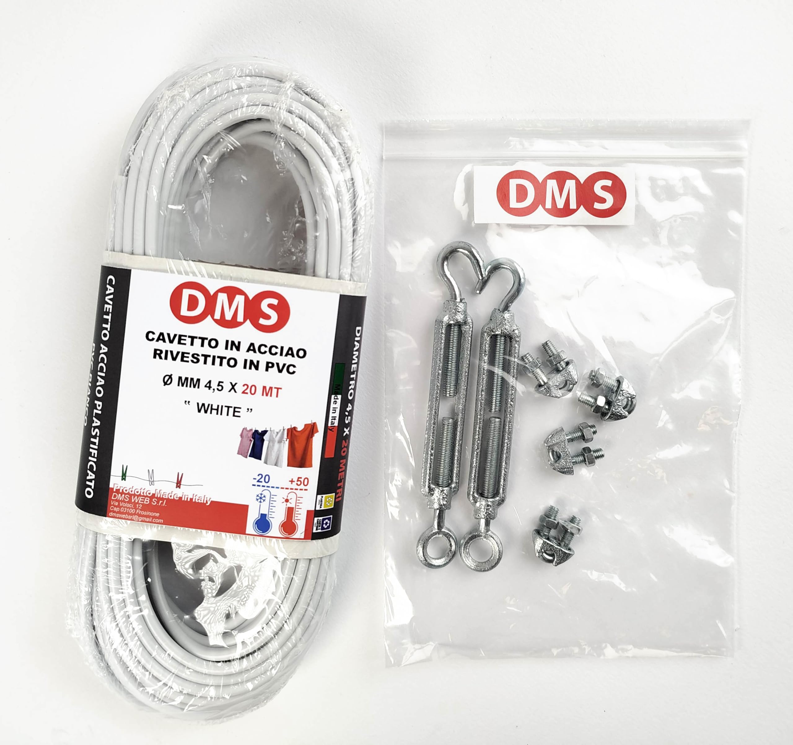 parpyon® Waslijn voor buiten, 20 m x 4,5 mm, robuust, voor