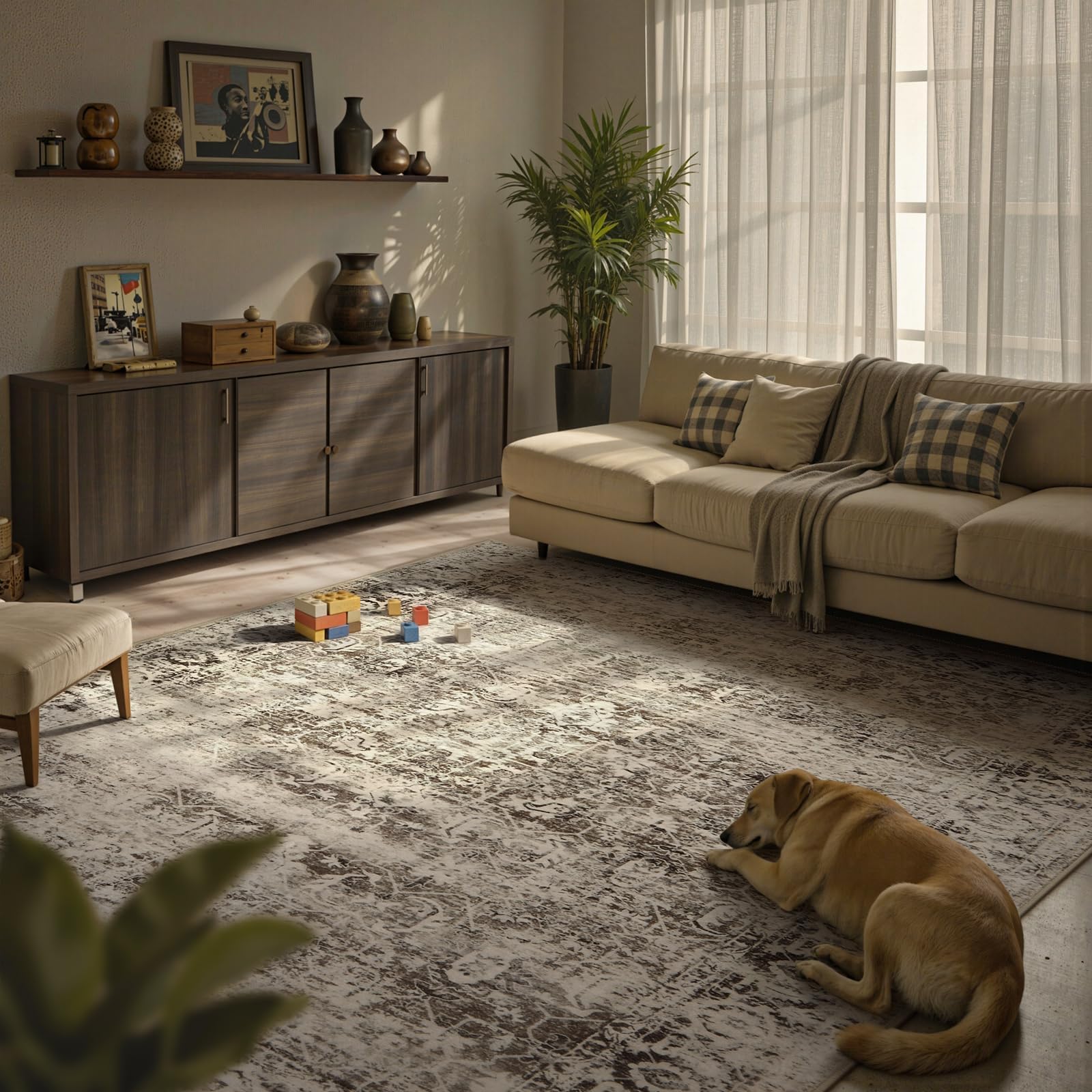 Lahome Margot Beige 8x10