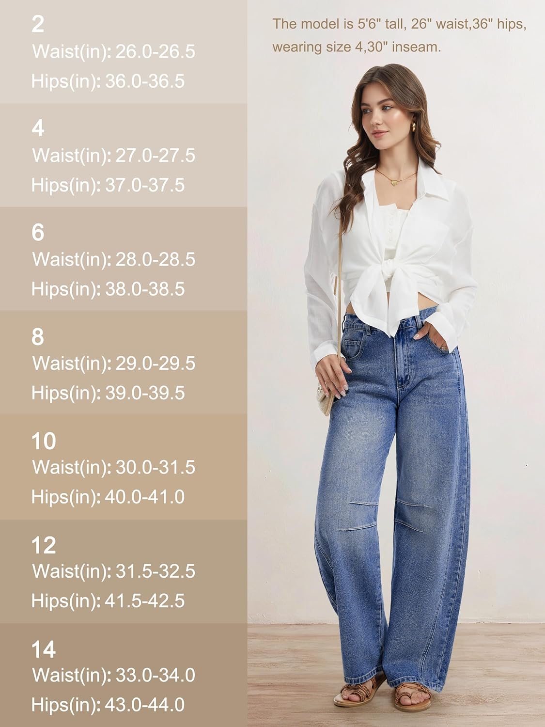 SEVEGO Womens Tall 30/32/34 Barrel Jeans Vintage Wide Leg Mid Rise Baggy Y2k Cropped Relax Fit Denim Trouser Ankle Pants