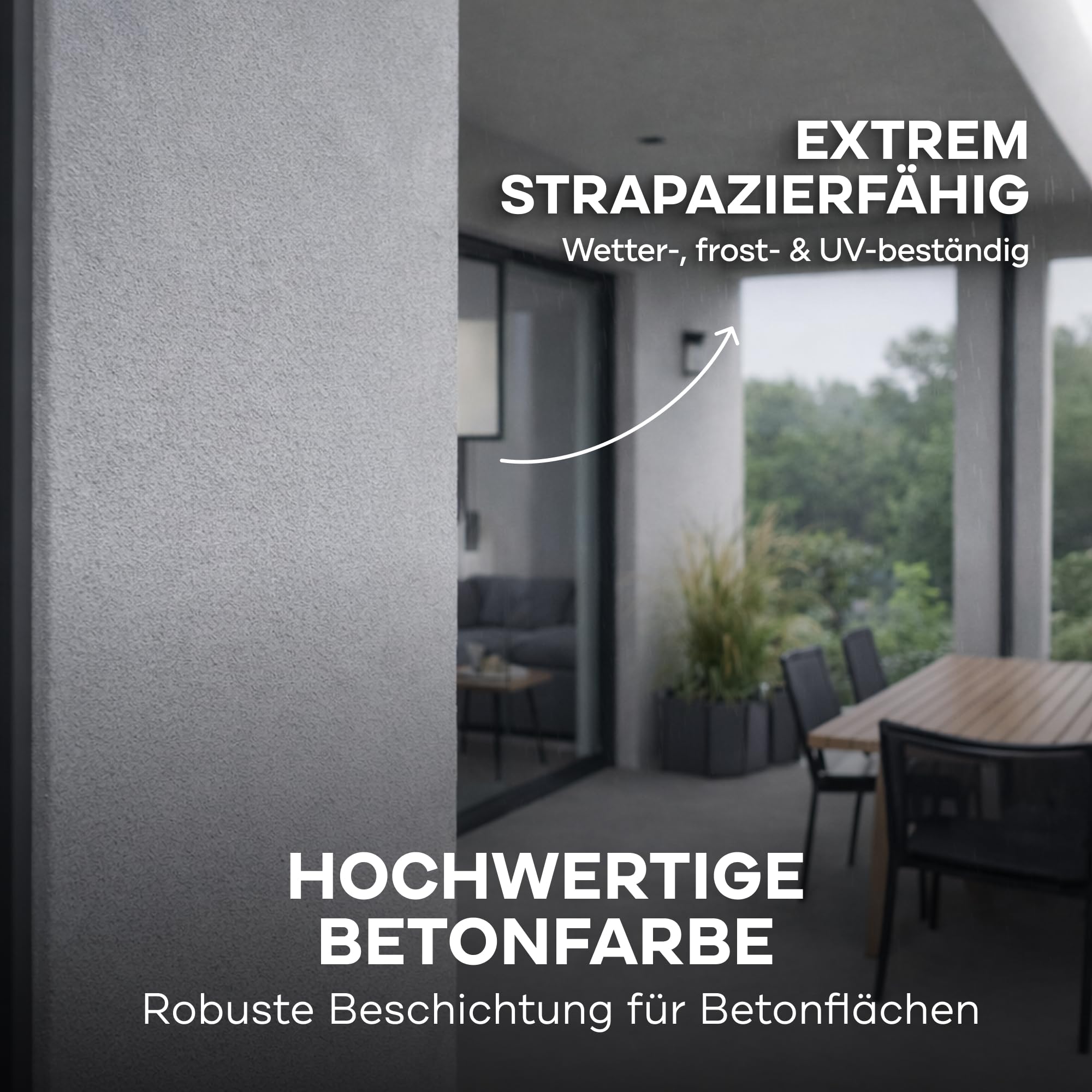 plid® Farba do betonu odporna na mróz srebrnoszara 5 l powłoka podłogowa z płynnego tworzywa sztucznego