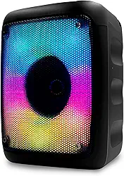 Caixinha Caixa de Som com Bluetooth Amplificada Com Microfone Potente e Portátil e Entradas para Usb Microfone Micro Sd Aux Graves Excelentes
