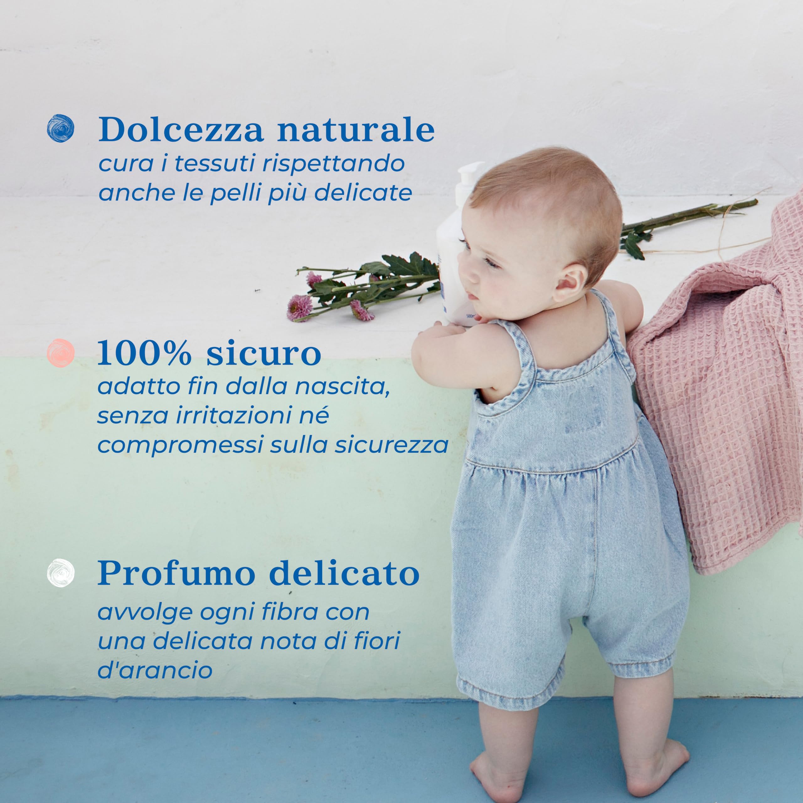 MINOIS PARIS Detersivo Naturale per Bebè 22 Lavaggi Made in France