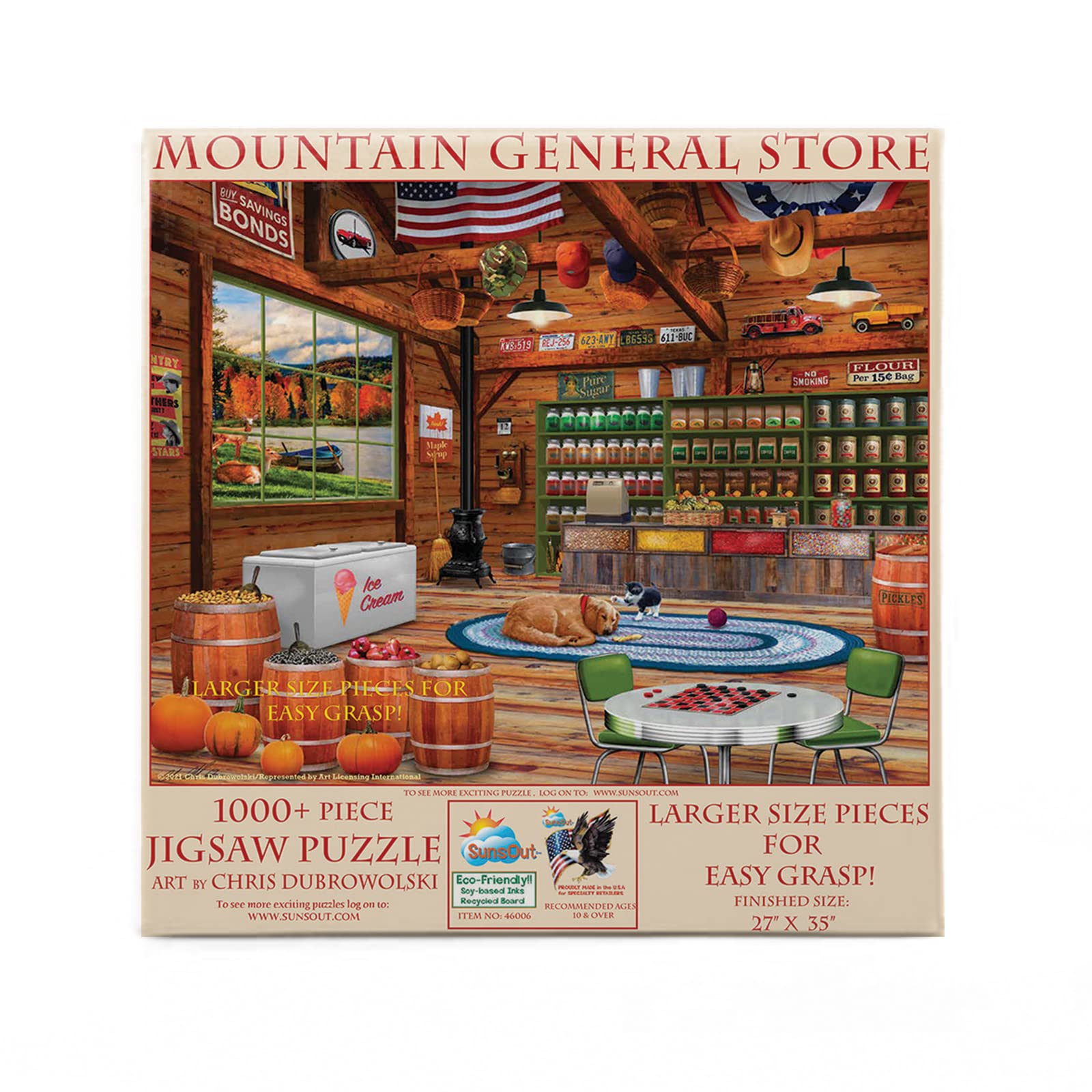 Amazon.com: SUNSOUT INC - Mountain General Store - 1000 pc Large