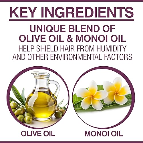 Miniatura 3 de CHI Deep Brilliance Optimum Moisture Champú, fabricado con aceite de oliva y monoi para hidratar el cabello, sin sulfatos, parabenos ni crueldad, 12