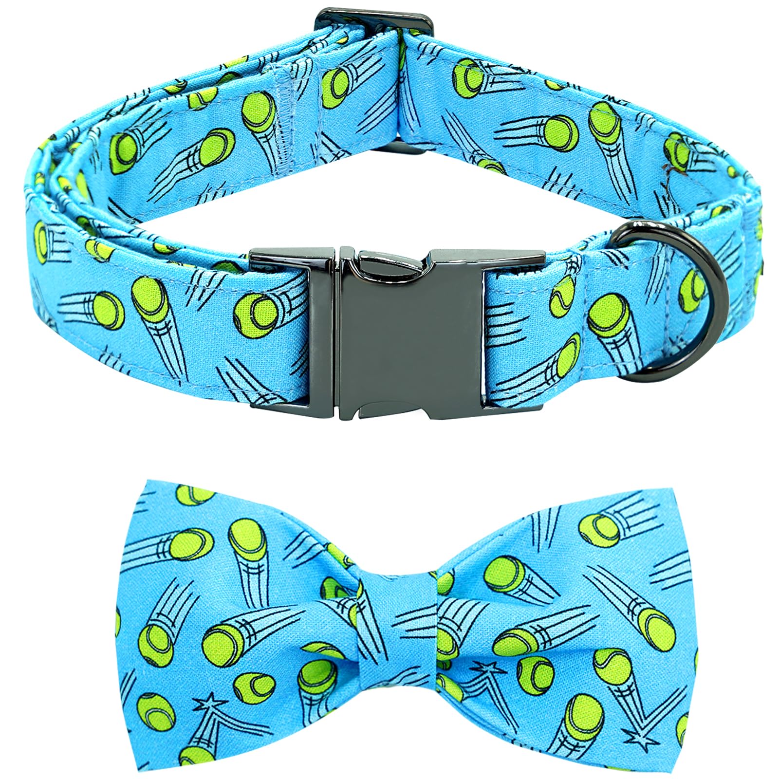 Bobo Rainbow Cotton Collar with Bow Tie