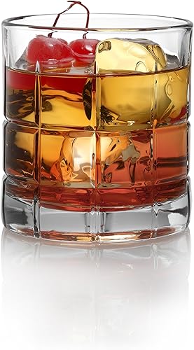 Miniatura 3 de Anchor Hocking Manchester Rocks - Vasos de whisky Old Fashioned, 10.5 oz (juego de 4)