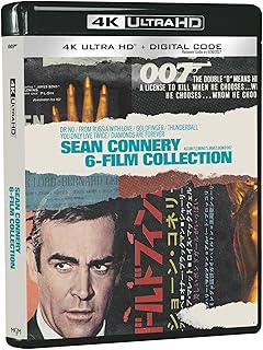 007: James Bond - Sean Connery 6-Film Collection (4K Ultra HD + Digital)