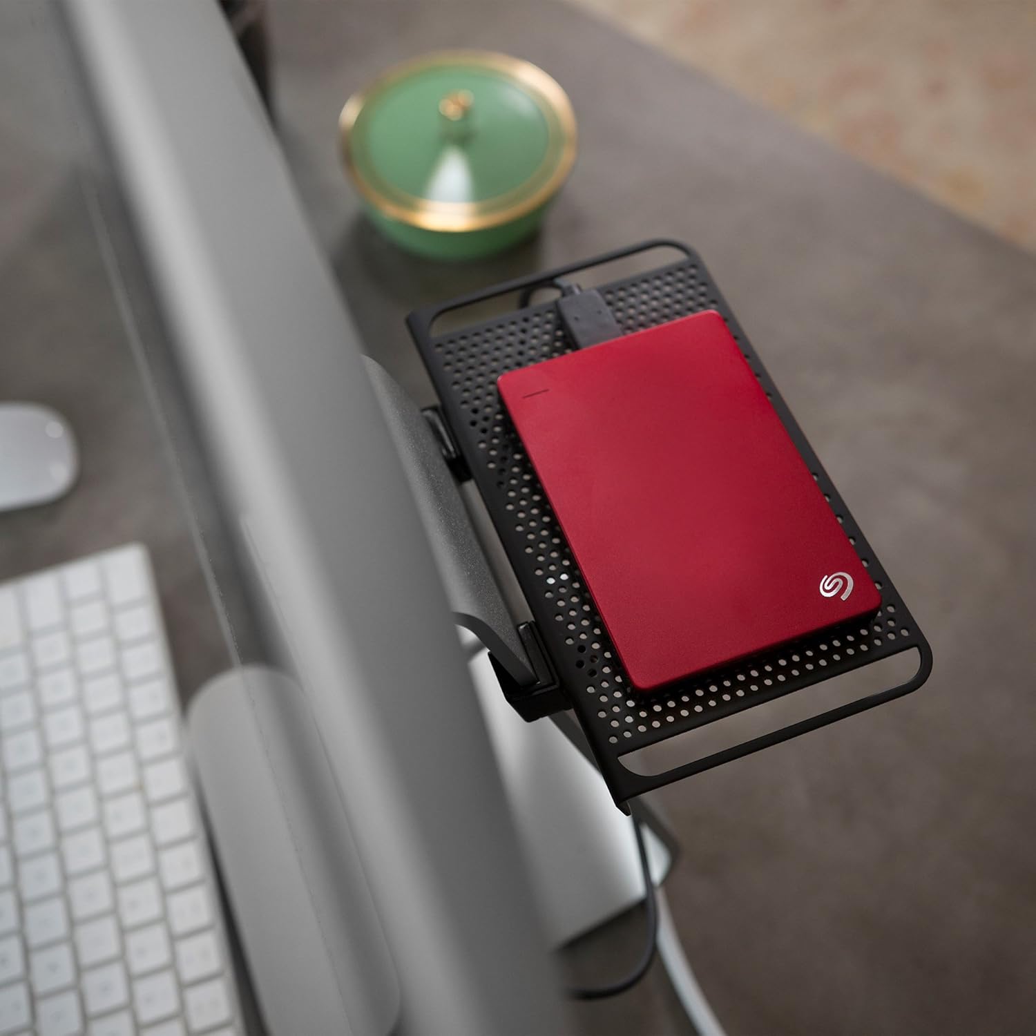 Blасk Frіdау 🔥 Twelve South Backpack for iMac and Apple Displays | Hidden Storage Shelf for Hard Drives and Accessories (Matte Black)