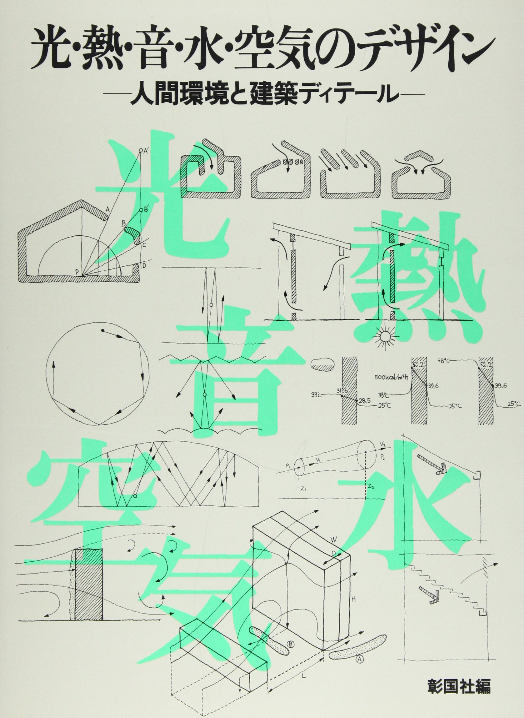 Hikari netsu oto mizu kuÌ„ki no dezain : ningen kankyoÌ„ to kenchiku diteÌ„ru. Paperback – December 1, 1980