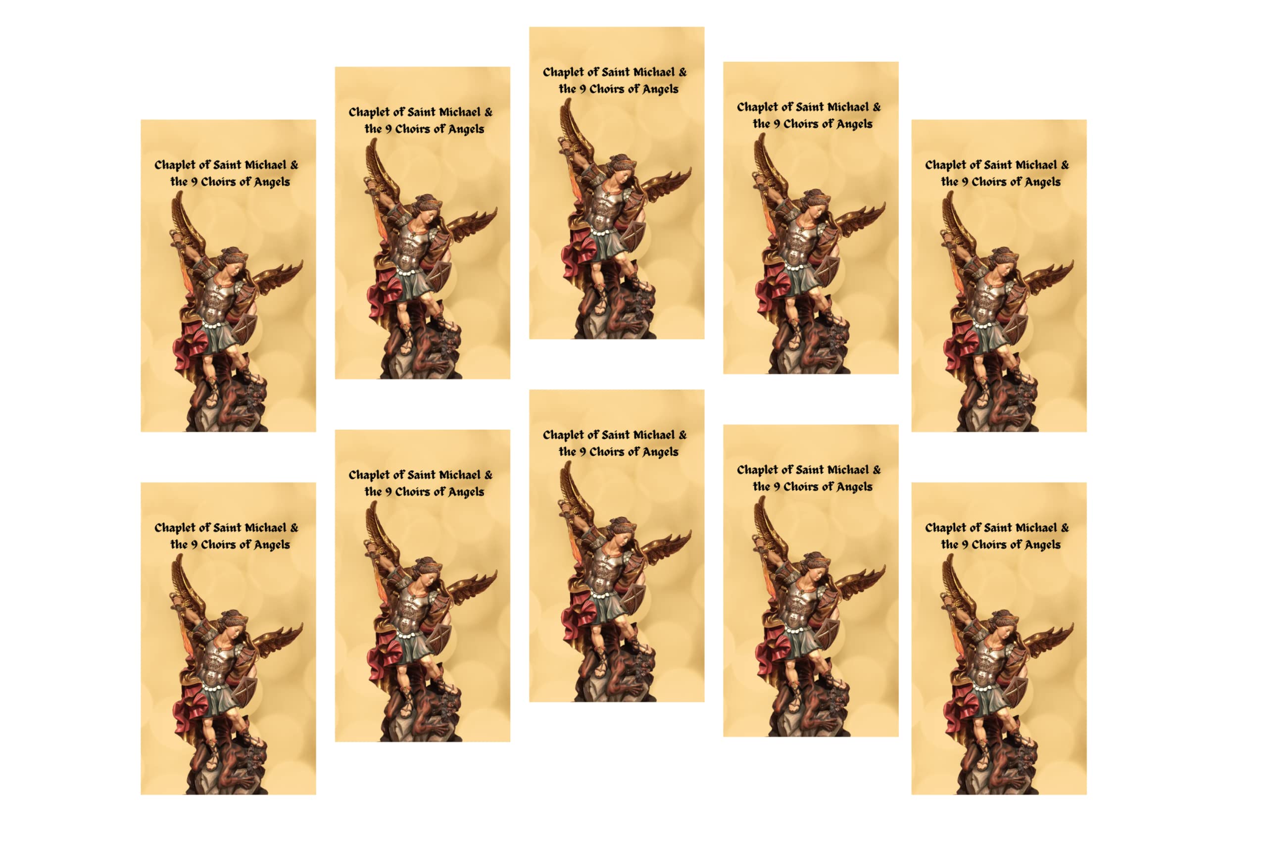 Amazon.com: 10 Pack Chaplet of Saint Michael & the Nine Choirs of