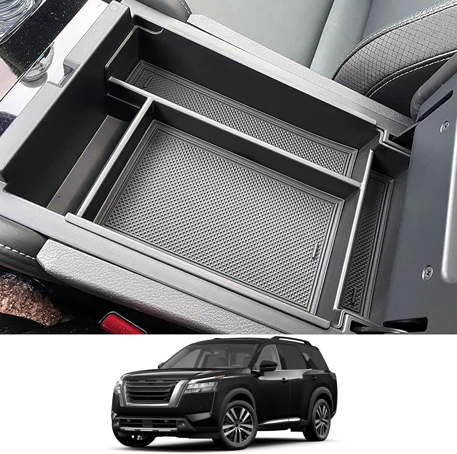 CDEFG for 2024 2025 Nissan Pathfinder Center Console 2025 Nissan Pathfinder Accessories List