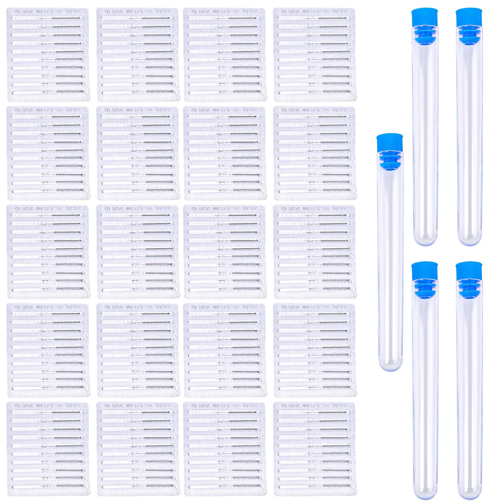 Photo 1 of FFPDYBEST Disposable Pimple Needles - 200 Count Stainless Steel