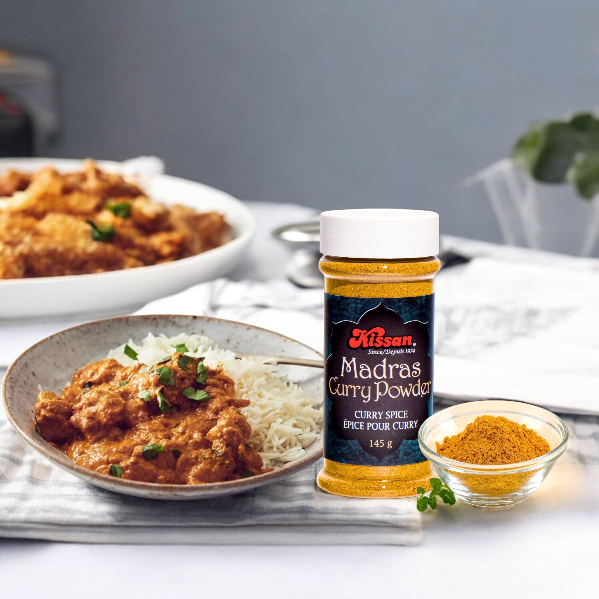 Kissan Madras Curry Powder 145 g ~ Quick & Easy Authentic Indian