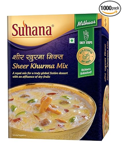 Suhana Sheer Khurma Mix 150g Box - Pack of 4