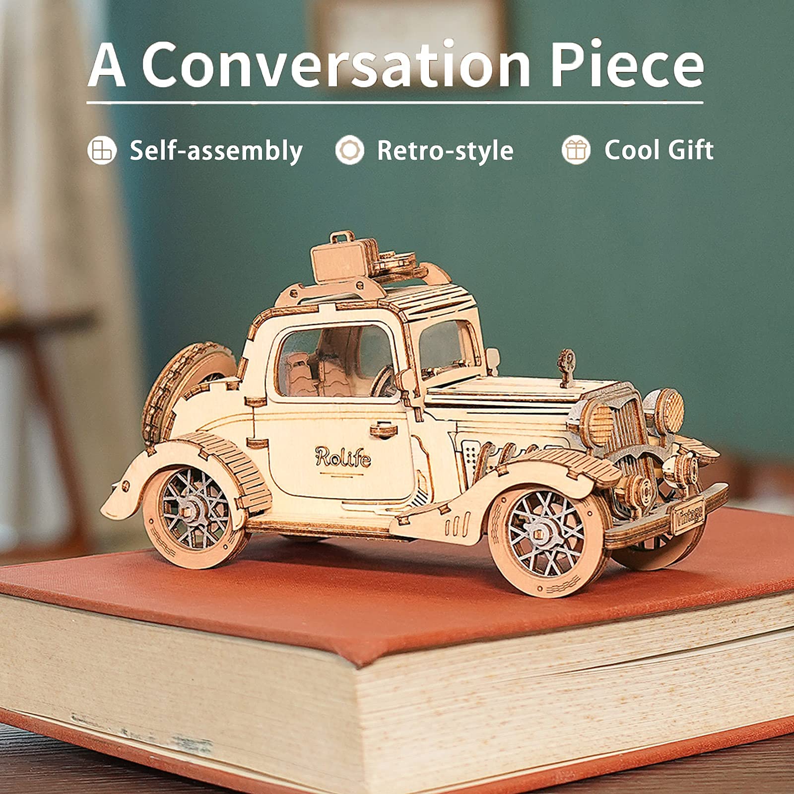 置物 WOODEN CAR Vintage-Car-7__15529.