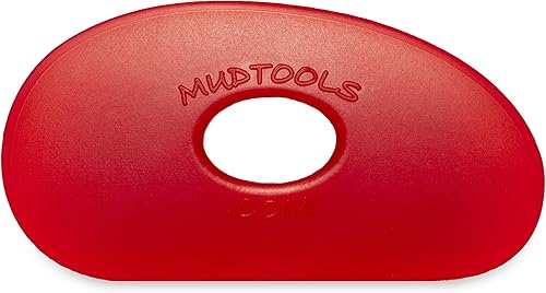 Mudtools Forma de costilla roja polimérica 0 - R0