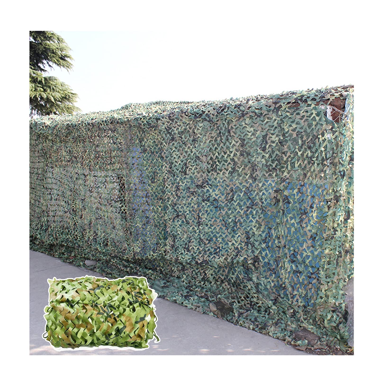 Oudini 4*8M(13.12*26.25Ft) Camo Netting Camo Net Camouflage Net Military Army Sunshade Mesh Nets, Hunting Blinds, For Woodland Party Camping Hide Shooting/4 * 8M(13.12 * 26.25Ft)