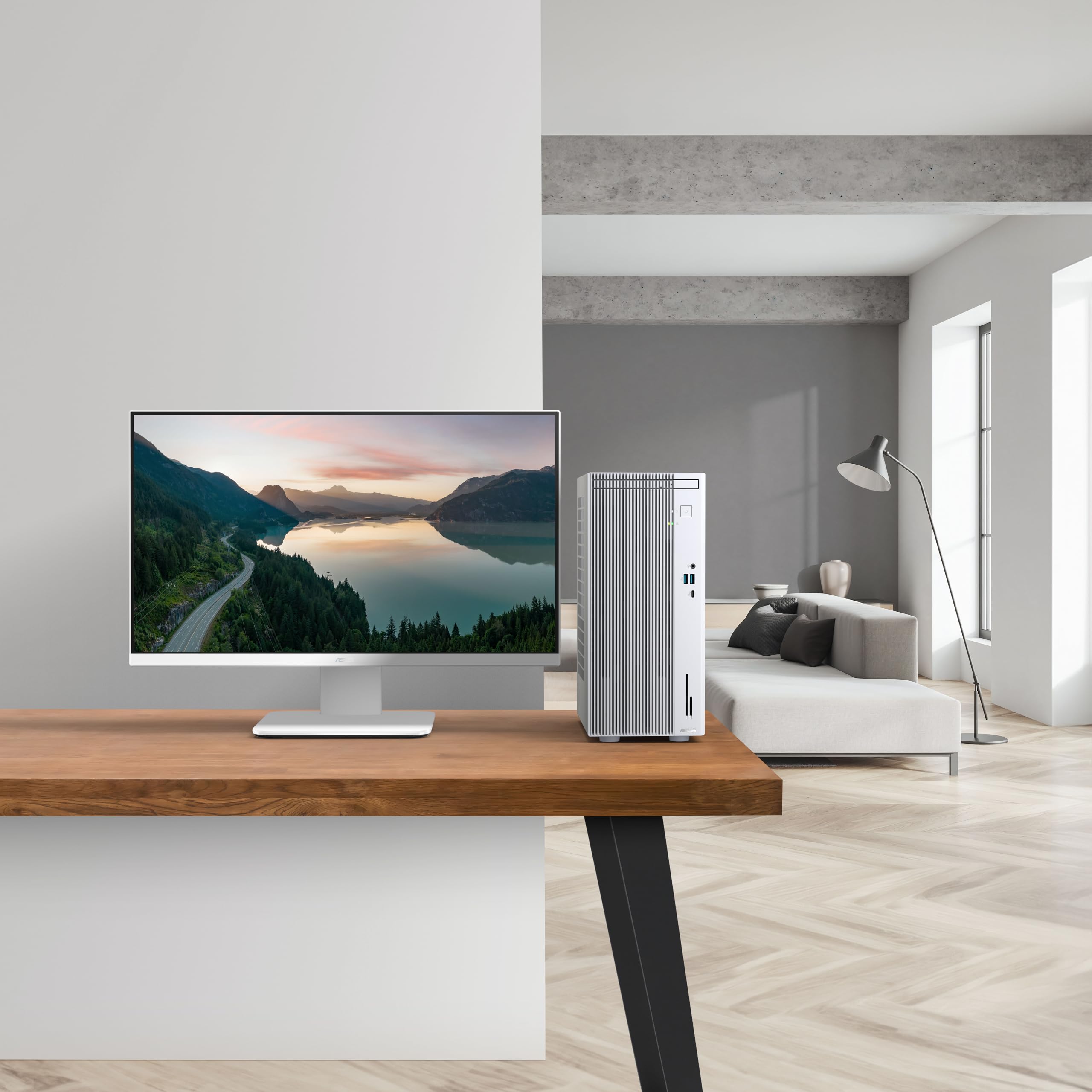 ASUS V500MV-13420H169W 15L Mini Tower (Intel Core i5-13420H Processeur 2.1 GHz, 16GB DDR5, 512GB SSD, Windows 11 Home) – Clavier AZERTY