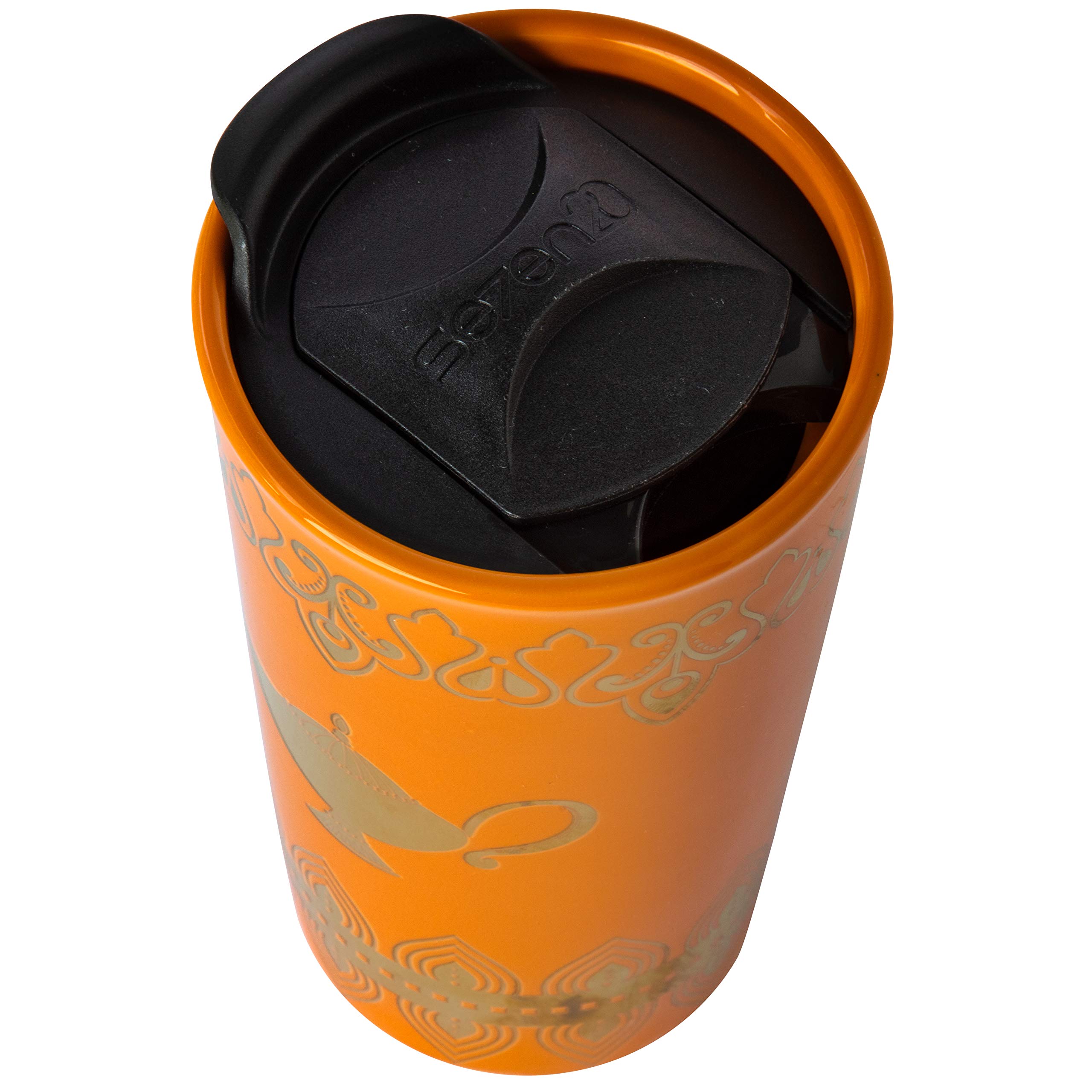 Amazon.com: Disney Aladdin MAKE A WISH Travel Coffee Mug, 16oz - Insulated,  Ceramic To-Go Cup with Lid - Keeps Drinks Hot & Cold For Hours - Gift for  Teens, Adults, Women -