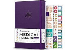 Clever Fox Pocket Medical Planner: A Comprehensive Health Tracker for Seniors