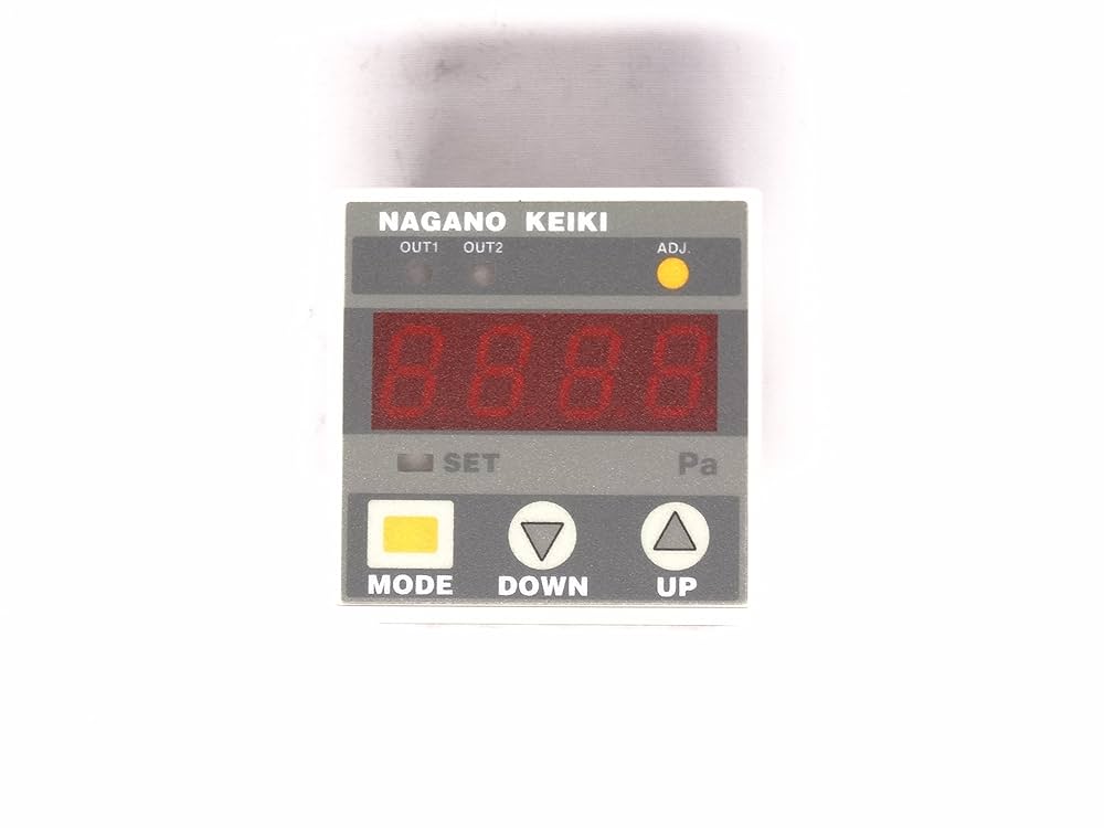 Amazon | 長野計器 デジタル微差圧計 GC62-331ױ50Pa 4～20mA