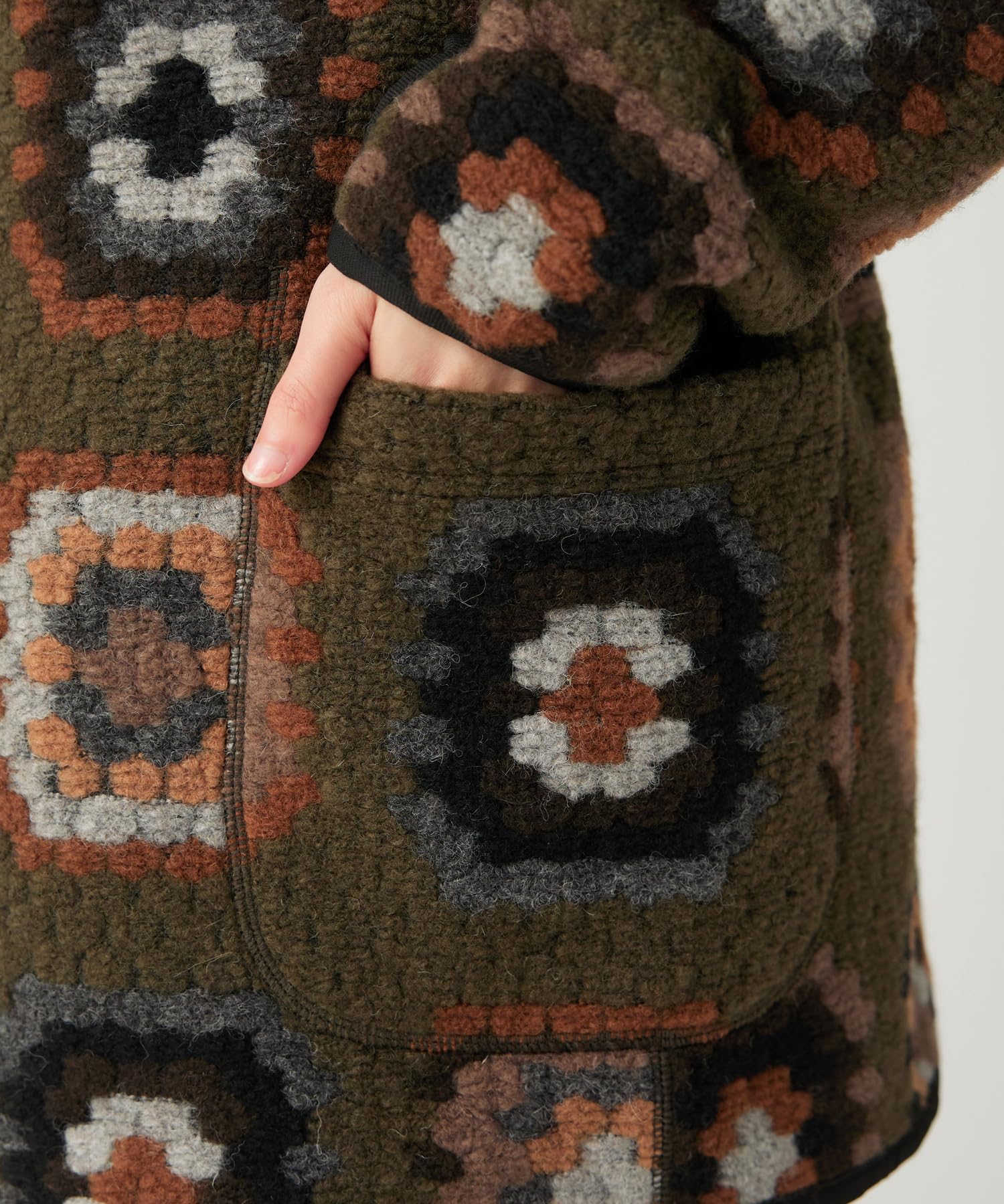 Amazon.co.jp: スノーピーク(snow peak)Wool Jacquard Cardigan JK