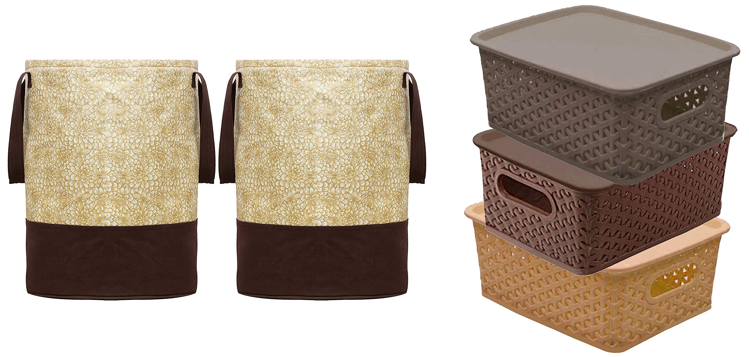 See full amazon price history chart for Kuber Industries Metalic Printed 2 Pieces Waterproof Canvas Laundry Bag 45 L (Brown) CTKTC034619 & Plastic 3 Pieces Small Size Multipurpose Solitaire Storage Basket Kuber Industries Metalic Printed 2 Pieces Waterproof Canvas Laundry Bag 45 L (Brown) CTKTC034619 & Plastic 3 Pieces Small Size Multipurpose Solitaire Storage Basket (B0BB6DWQNT) Amazon Price History, Amazon Price Tracker