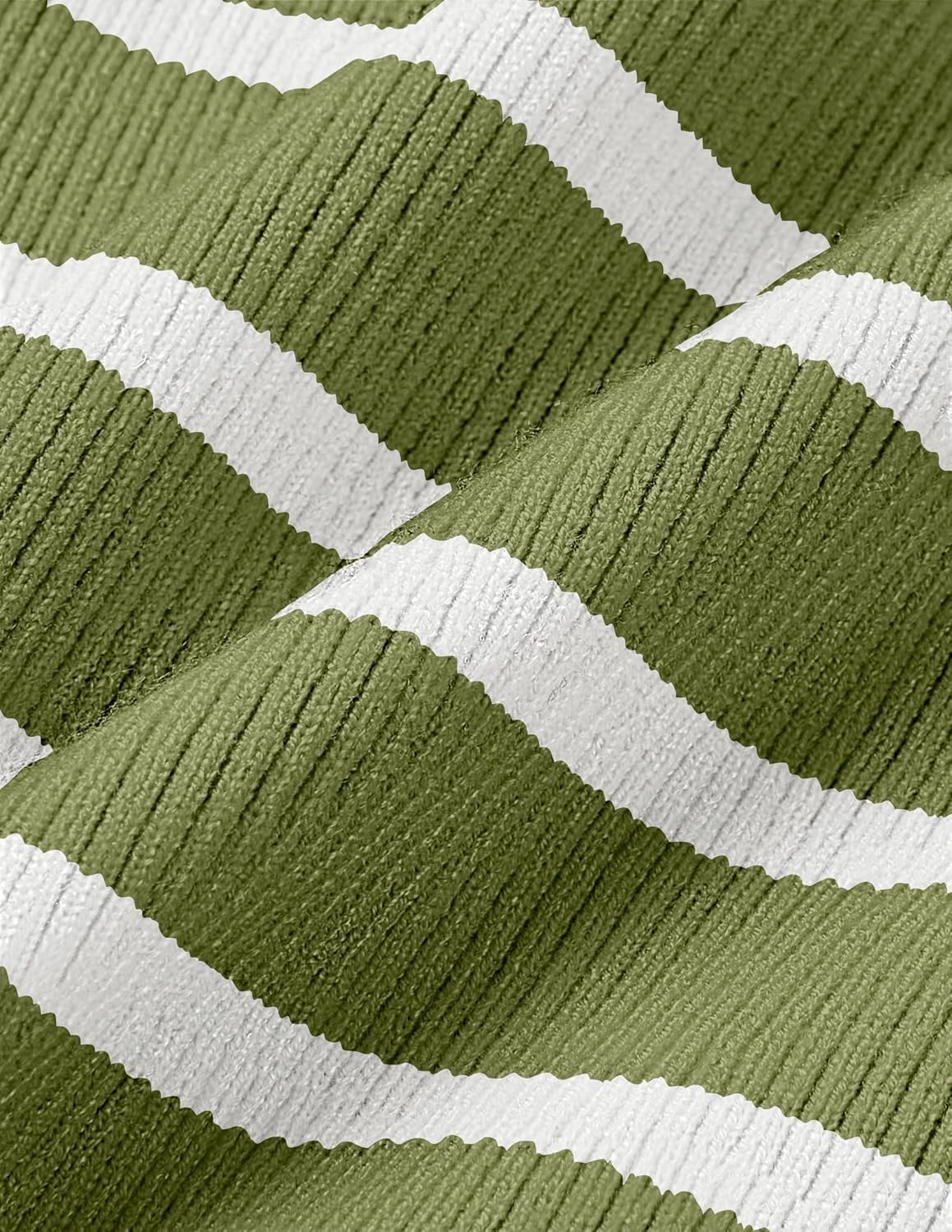 ZESICA Women's Summer Square Neck Bodycon Midi Dresses 2026 Casual Sleeveless Ribbed Knit Striped Beach Vacation Long Dress - Image 5