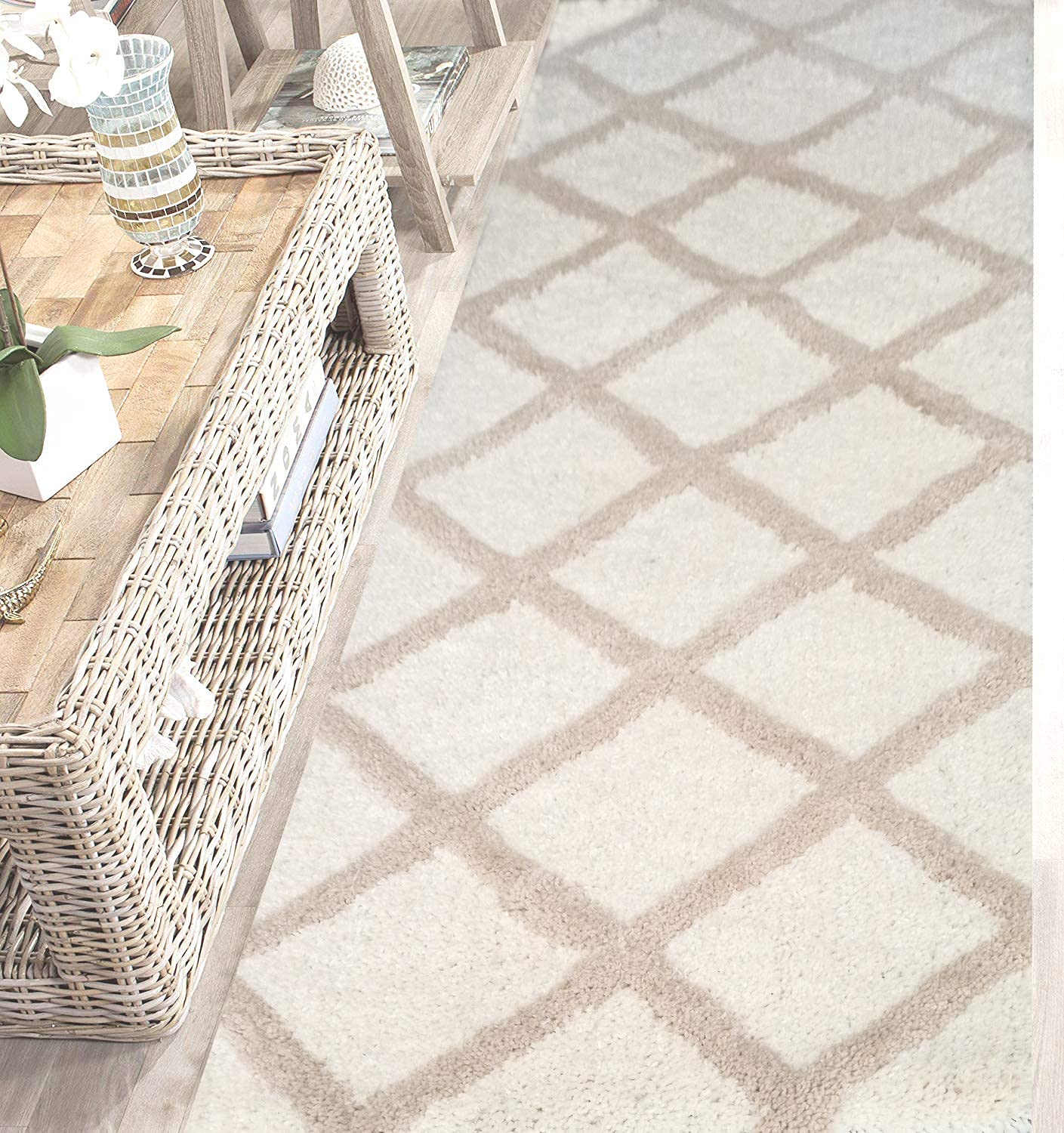 Dark Grey Shaggy Carpet - Soft & Durable Rug -24