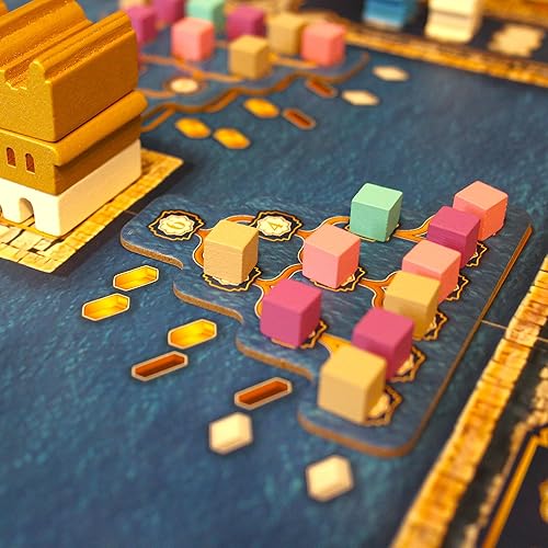 Miniatura 7 de Amritsar Juego de mesa The Golden Temple - Reconstruye la sagrada maravilla de la India. Juego de estrategia para niños y adultos, mayores de 14