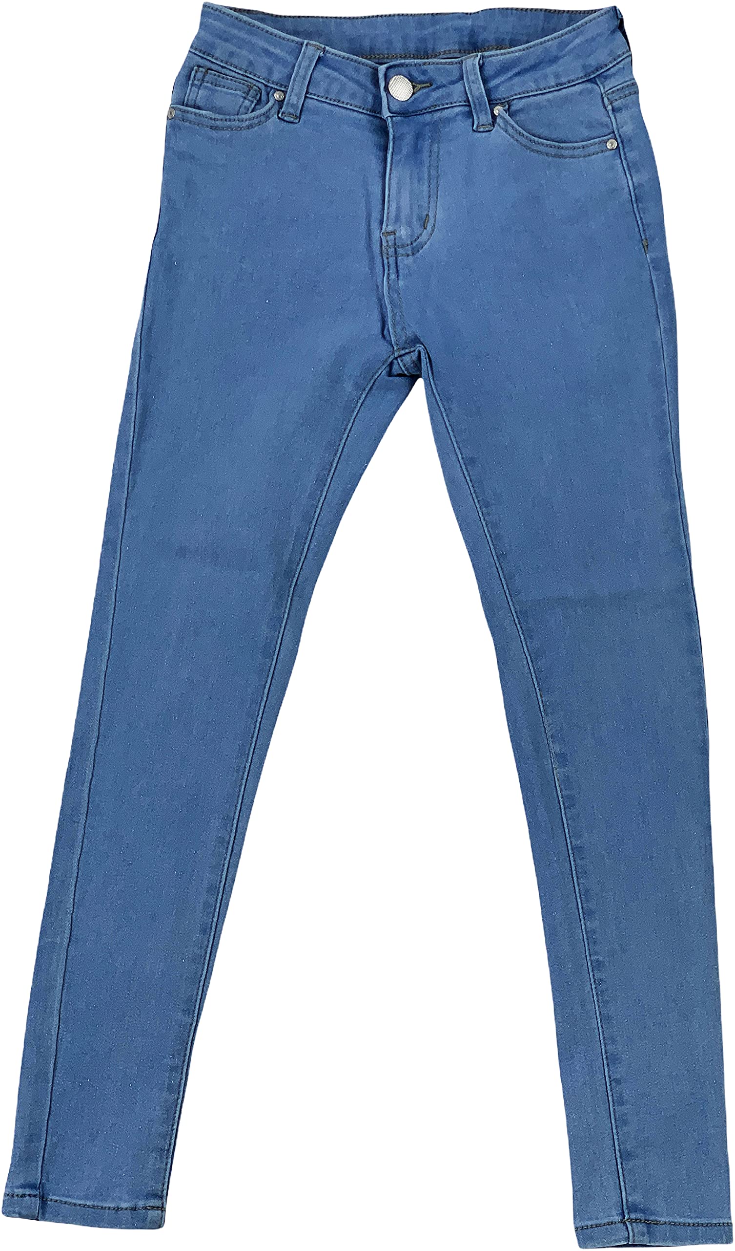 ToBeInStyle Girl’s Denim Easy Styling Classic Timeless Everyday Jeans Zip-Up Closure