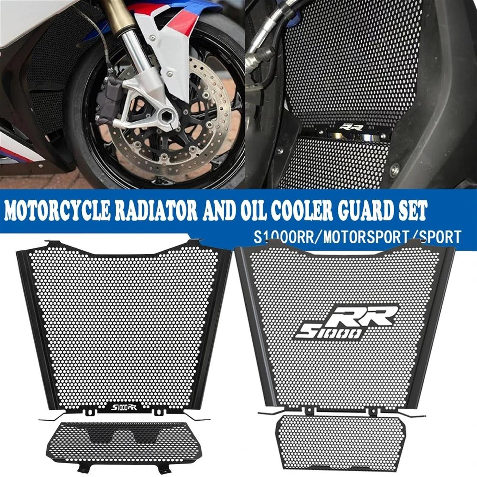 アエラ S1000RR 2019以降 ラジエーターガード Amazon | For B.M.W. S1000RR S1000RR 2019-2023オートバイ