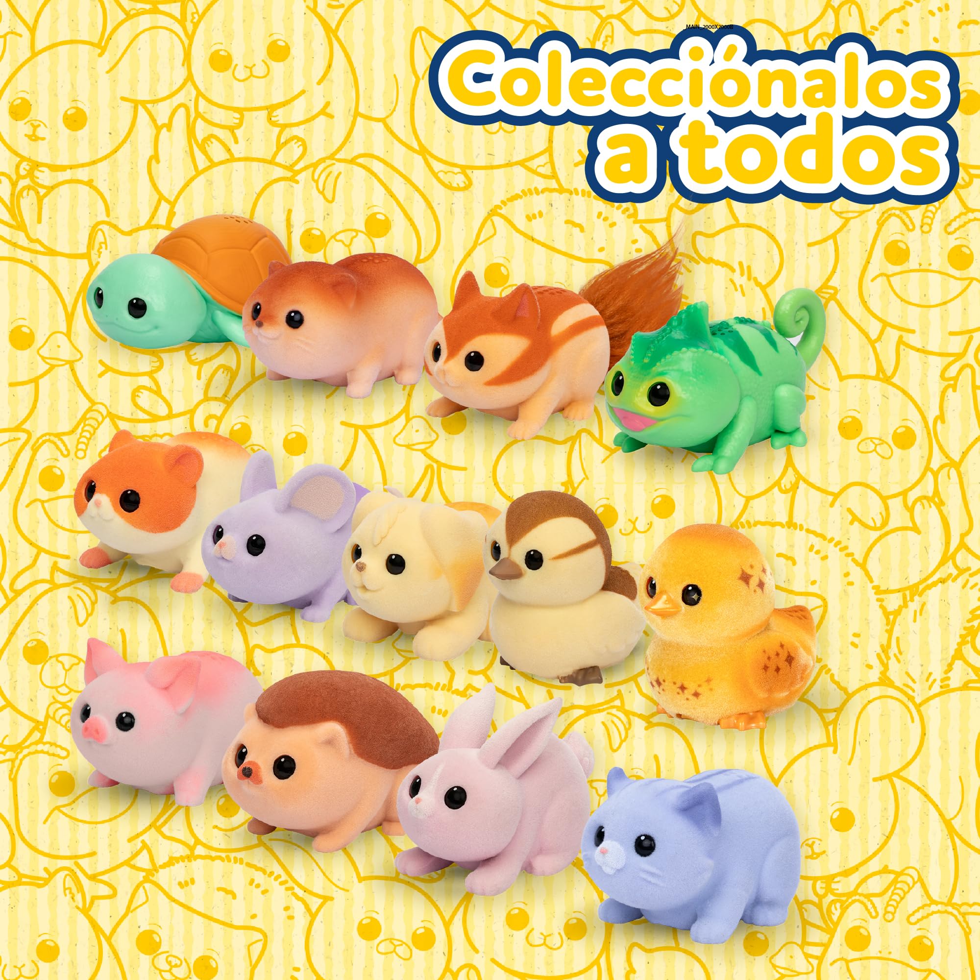 Little Live Pets NeeDees (LP700000) Jouet aléatoire 9 adorables animaux interactifs Texture douce Se clipse sur les vêtements ou sac à dos, 50 sons et réactions, Yeux scintillants, célèbre Little Live Pets NeeDees (LP700000) Jouet aléatoire 9 adorables animaux interactifs Texture douce Se clipse sur les vêtements ou sac à dos, 50 sons et réactions, Yeux scintillants, célèbre