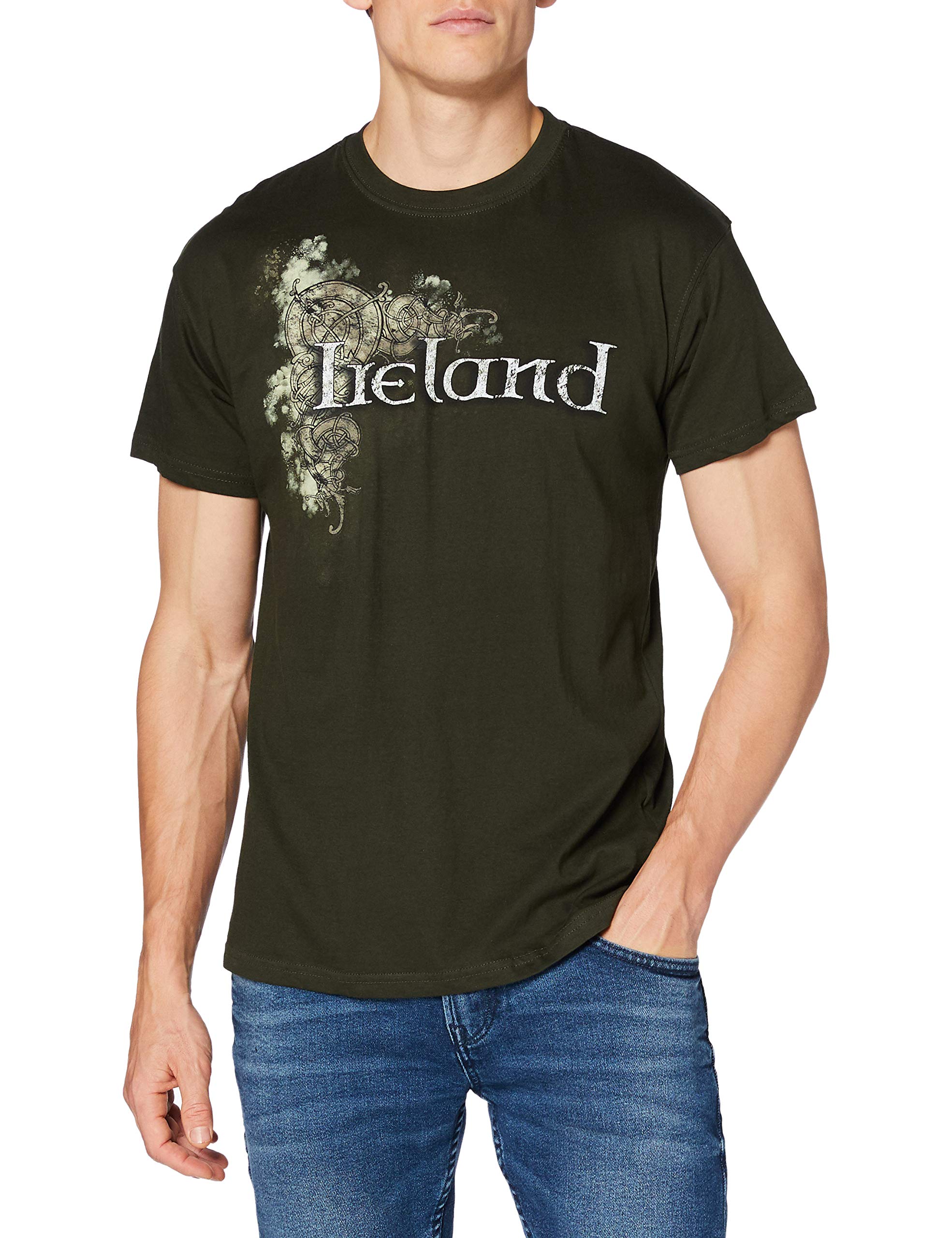 Traditional Craft Bottle Green Celtic Ireland T-Shirt