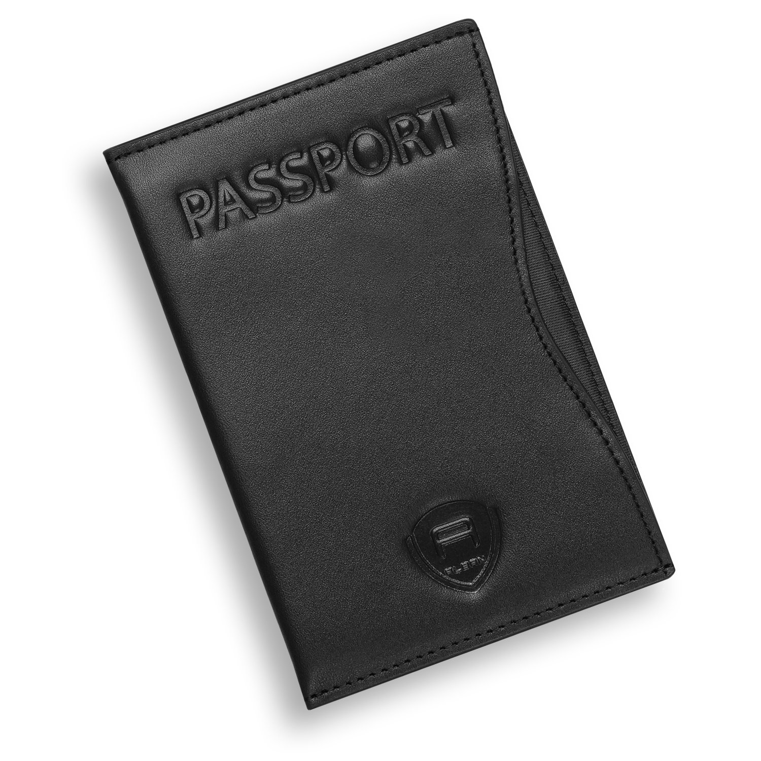 Alban RFID Passport Holder Women Men RFID Blocking Travel Passport Wallet Case Genuine Leather Passport Cover porta pasaporte