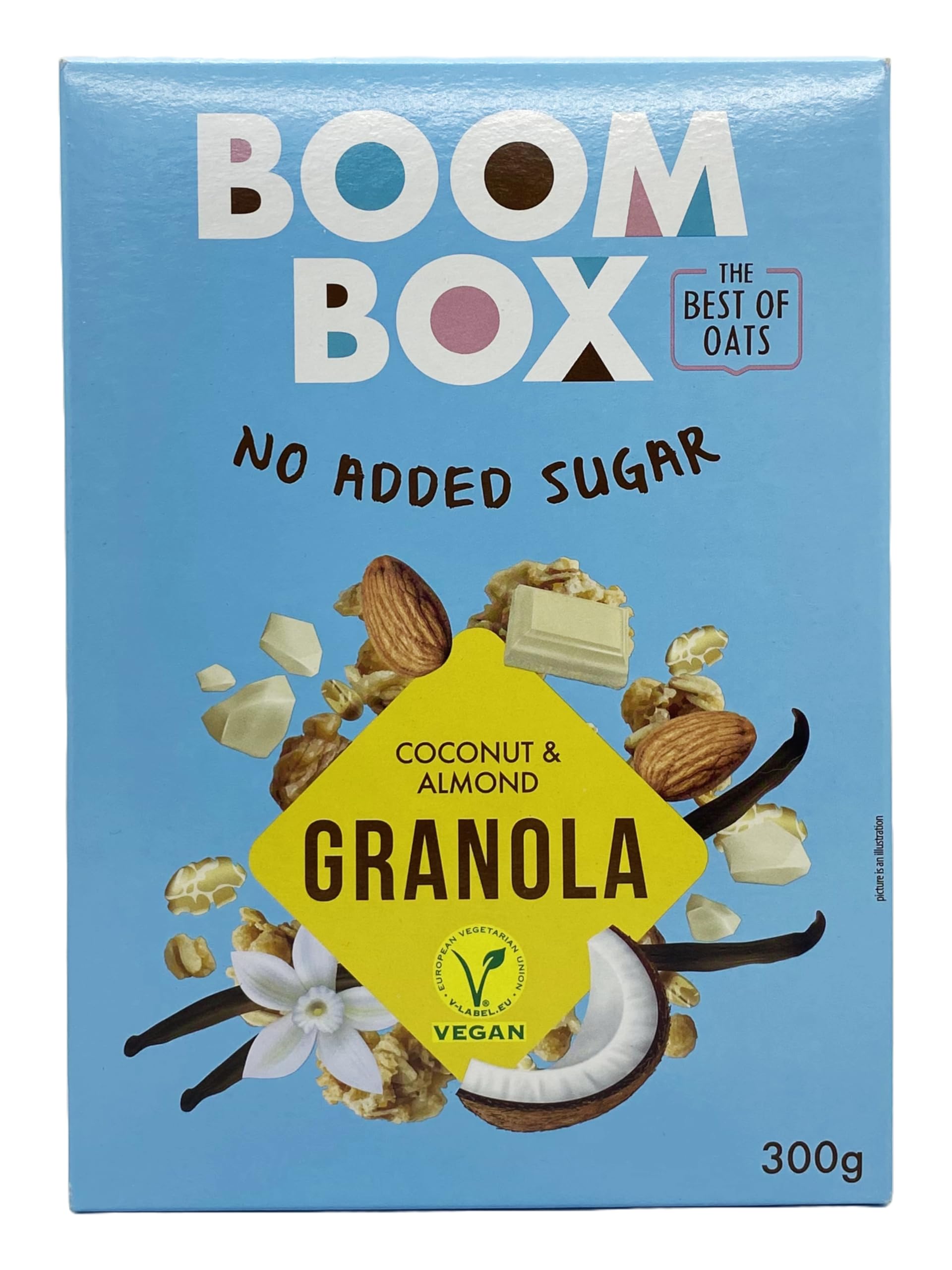 BOOM BOX Museli (Coconut, Almond, choco -300g)