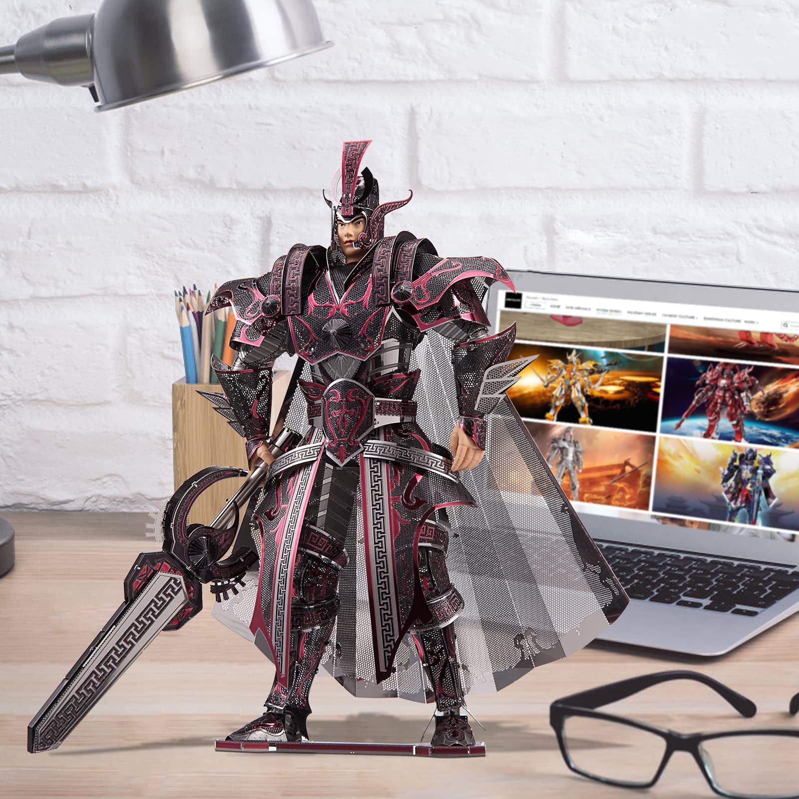 Amazon.co.jp: Piececool 3Dメタルパズル 大人用 The Colonel of Qin