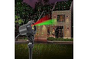 Laser Christmas Projector Lights Outdoor: Festive Wonderland Illumination