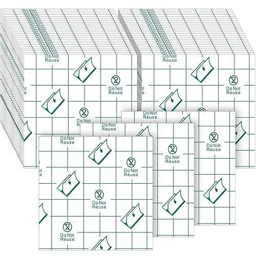 Miniatura 7 de Paleta de maquillaje de mano de 200 piezas, paleta de mezcla de maquillaje de un solo uso, bandeja de mezcla desechable, cinta adhesiva de artista,