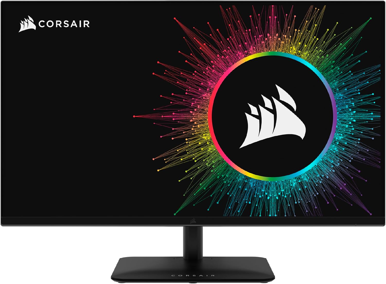 Corsair XENEON 32UHD144-A Monitor da Gioco 4K da 32 Pollici - 144Hz, IPS, 1ms, 3840 x 2160, FreeSync Premium, HDR600, DisplayPort, HDMI, Hub USB-C