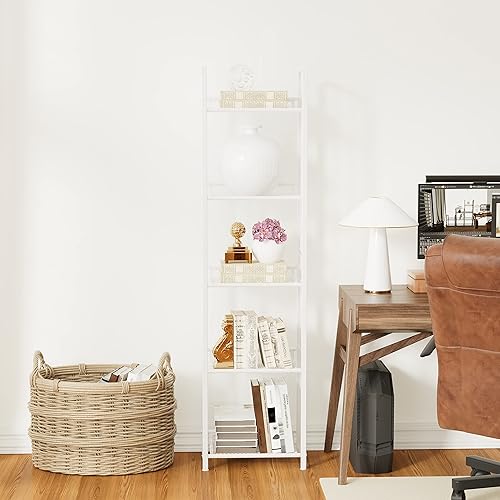 Miniatura 6 de Estantería de almacenamiento independiente para sala de estar, dormitorio, cocina, resistente a la corrosión, fácil de montar, organizador