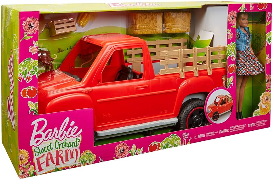 Barbie Toys Barbie Sweet Orchard Farm Tractor Store Barbie Doll
