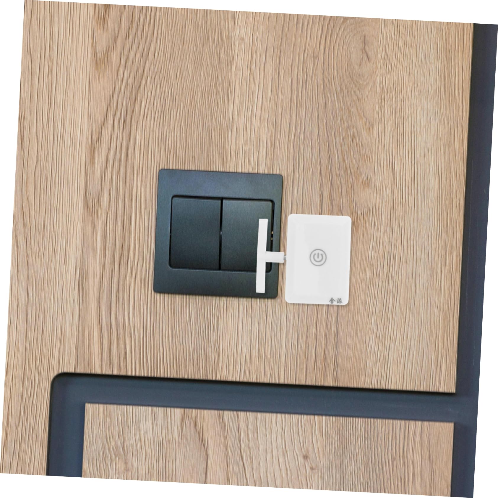 SHINEOFI Interruptor Inalámbrico 12v para Lámparas, Control Remoto Inalámbrico sin Cables, 2 Juegos, Abs Blanco, Adecuado para Oficinas y Sala de Estar