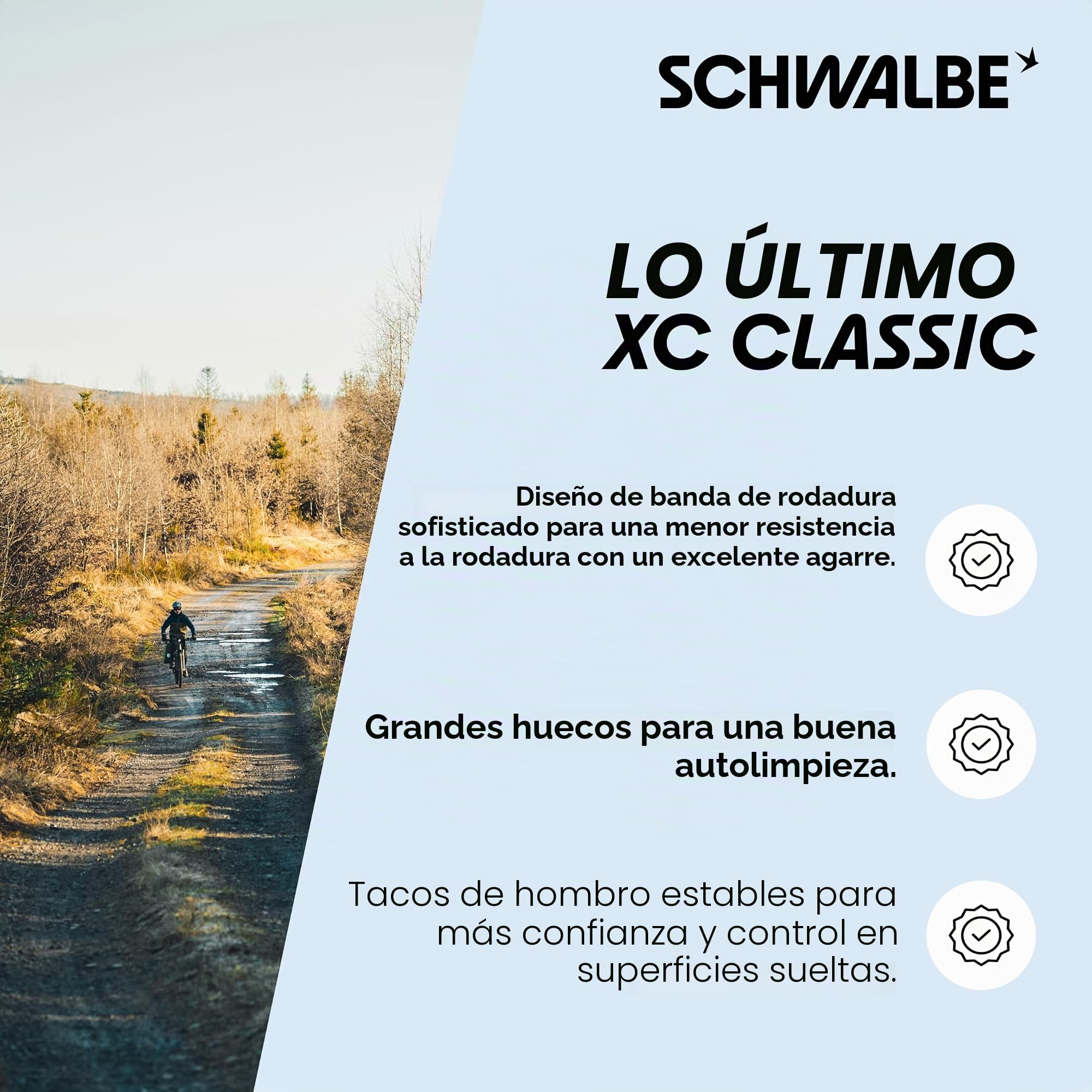 Schwalbe Rocket Ron Evo 57-622 Super Ground - Neumático plegable (29 x 2,25")