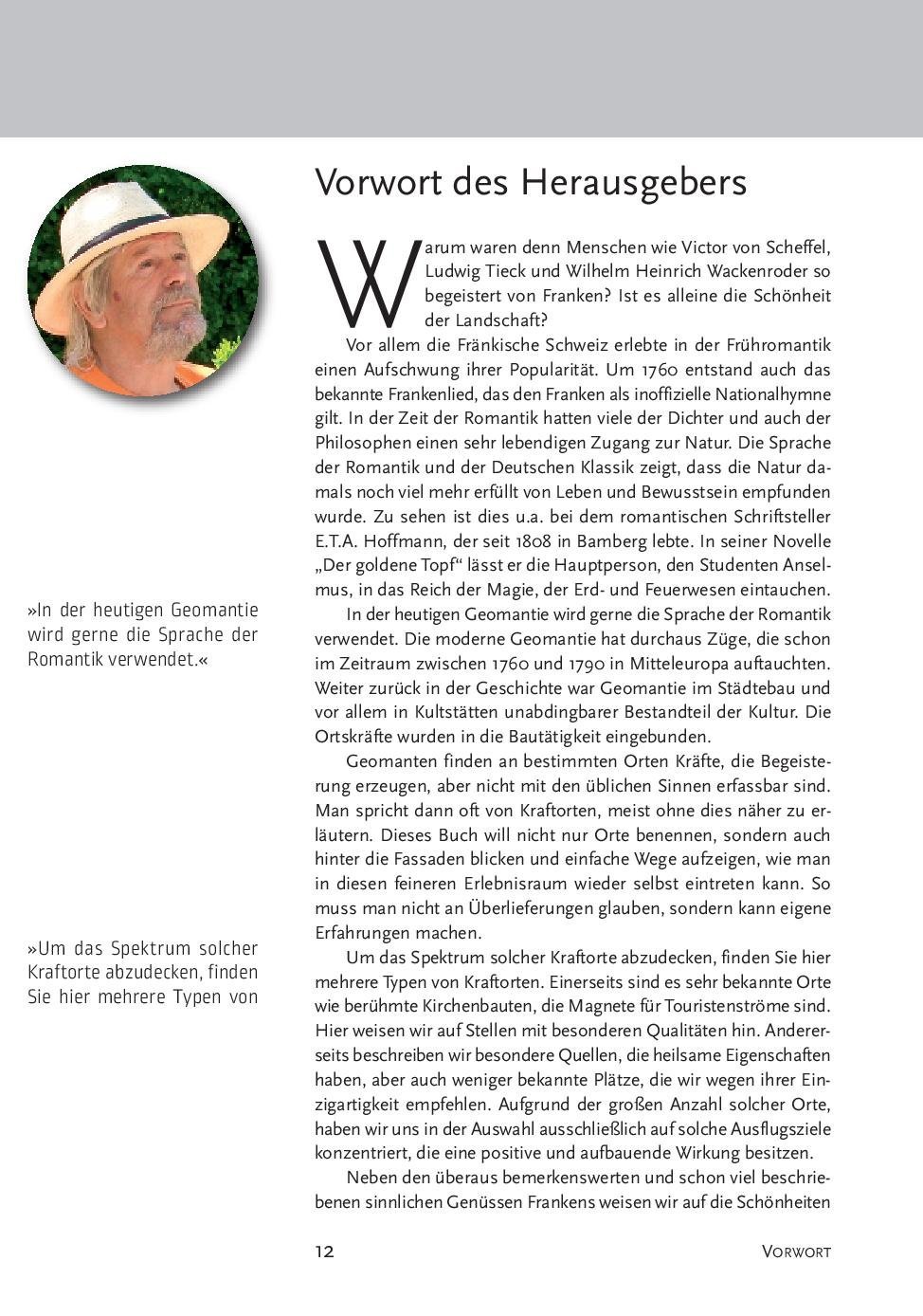 Kraftplätze in Franken - Geomantischer Guide zu Kultstätten und energetischen Orten