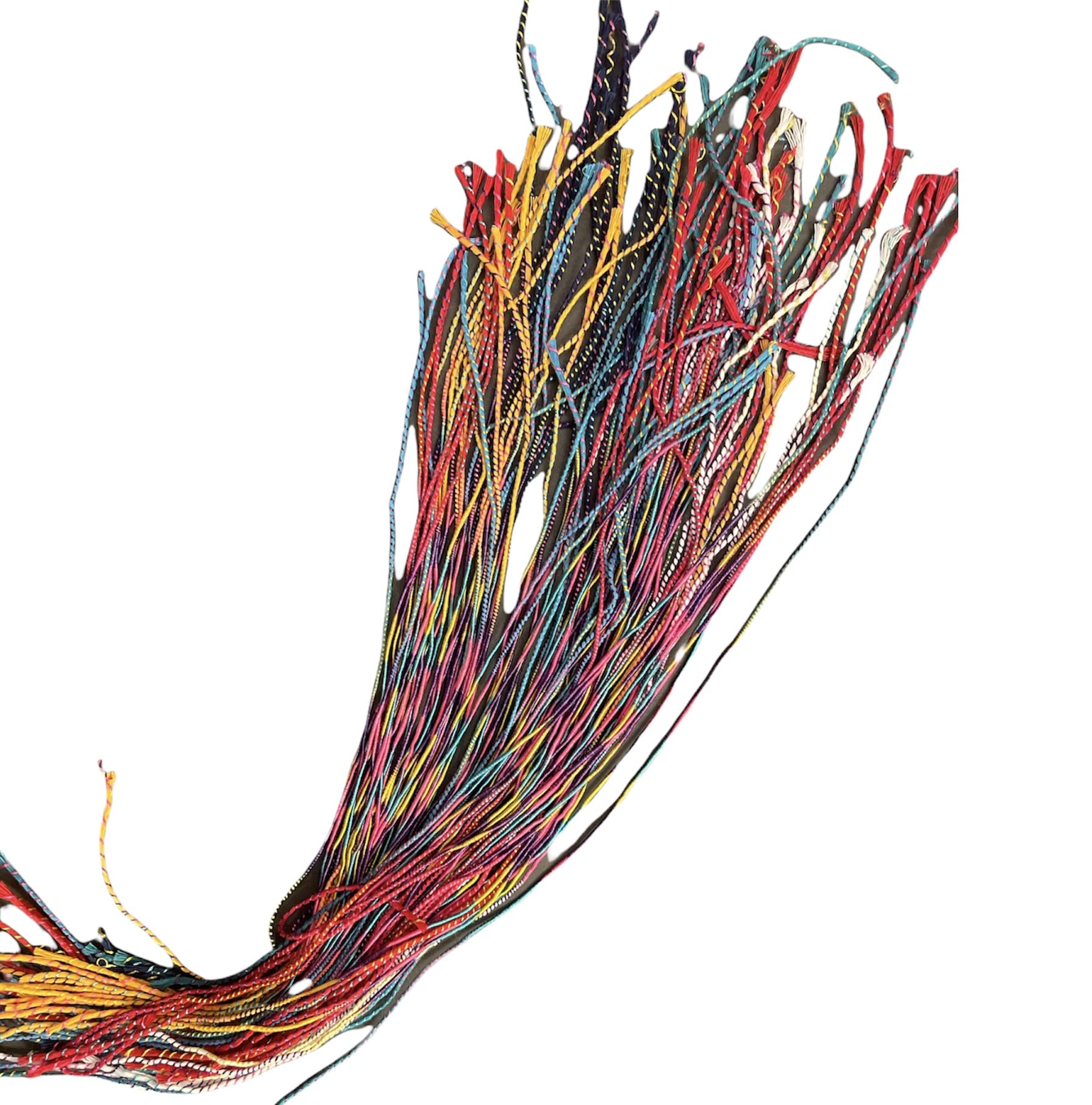 R&F srls Bracciali porta Fortuna BRASILIANI 1 blister da 100 Filini Multicolore Colore cartone casuale