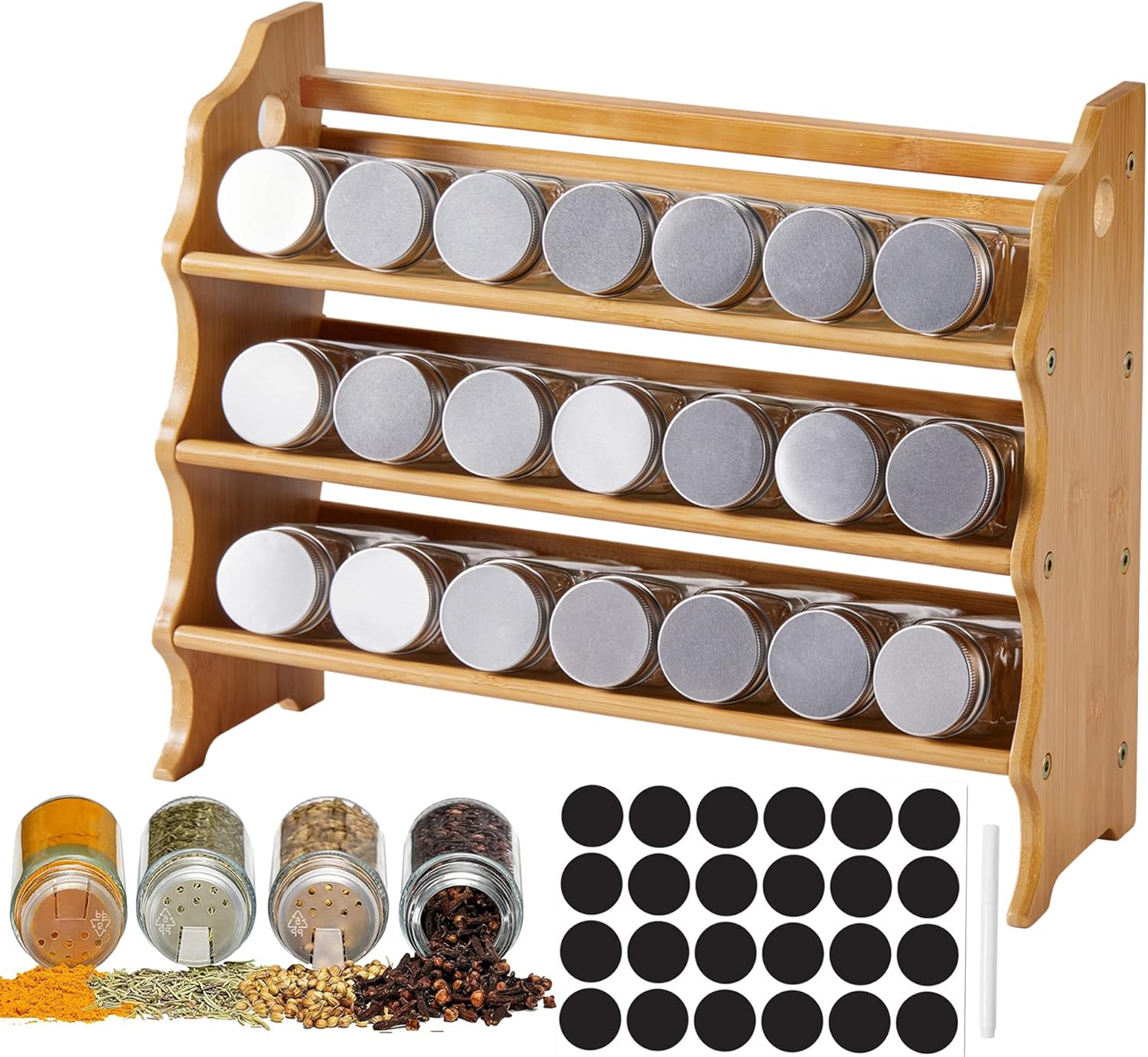 Spice Rack Organizer for Tier Spices and
